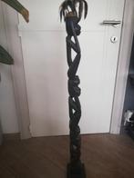Etnisch beeldje 1 m hoogte, Ophalen, Gebruikt