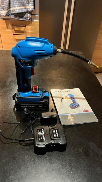 Handcompressor van Topcraft, 8 bar, nieuw, nooit gebruikt. beschikbaar voor biedingen
