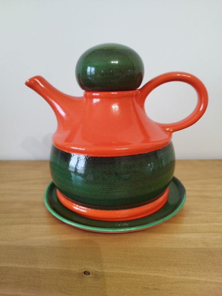 ensemble déjeuner vintage, Maison & Meubles, Cuisine | Vaisselle, Utilisé, Autres types, Autres styles, Poterie, Enlèvement