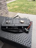 Dubbel gasvuurtje Campingaz - kampeervuur, Caravans en Kamperen, Ophalen, Zo goed als nieuw