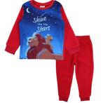 Lion King Fleece Pyjama Rood - Maat 104 - 110 - 116 - 128, Kinderen en Baby's, Kinderkleding | Maat 104, Disney, Nacht- of Onderkleding