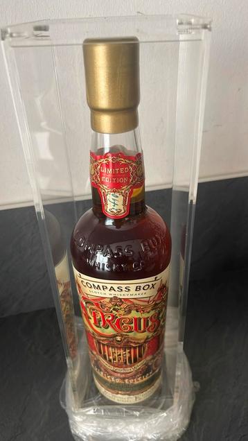 Compass box the circus whisky, Comme neuf