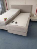 bed kan bezorgd worden 160x200 insta elektrisch boxspring, Huis en Inrichting, Slaapkamer | Boxsprings, Beige, Ophalen of Verzenden