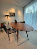Eettafel ovaal massief hout, Huis en Inrichting, Tafels | Eettafels, Ophalen, Ovaal