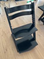 Chaise haute Stokke Tripp Trapp noir, Kinderen en Baby's, Kinderstoelen, Ophalen, Gebruikt, Hangstoel