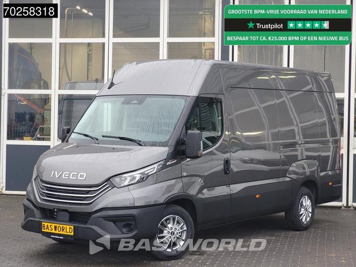 Iveco Daily 35S21 3.0L Automaat 210PK L2H2 2025-Model 3,5t T, Auto's, Bestelwagens en Lichte vracht, Bedrijf, Te koop, Achteruitrijcamera