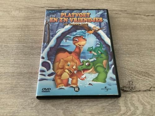 Platvoet en zijn vriendjes DVD: De barre kou, Cd's en Dvd's, Dvd's | Tekenfilms en Animatie, Zo goed als nieuw, Europees, Tekenfilm