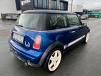Mini Cooper 1.6 Benzine euro 4 Annee 2003, Autos, 1598 cm³, Bleu, Achat, Hatchback
