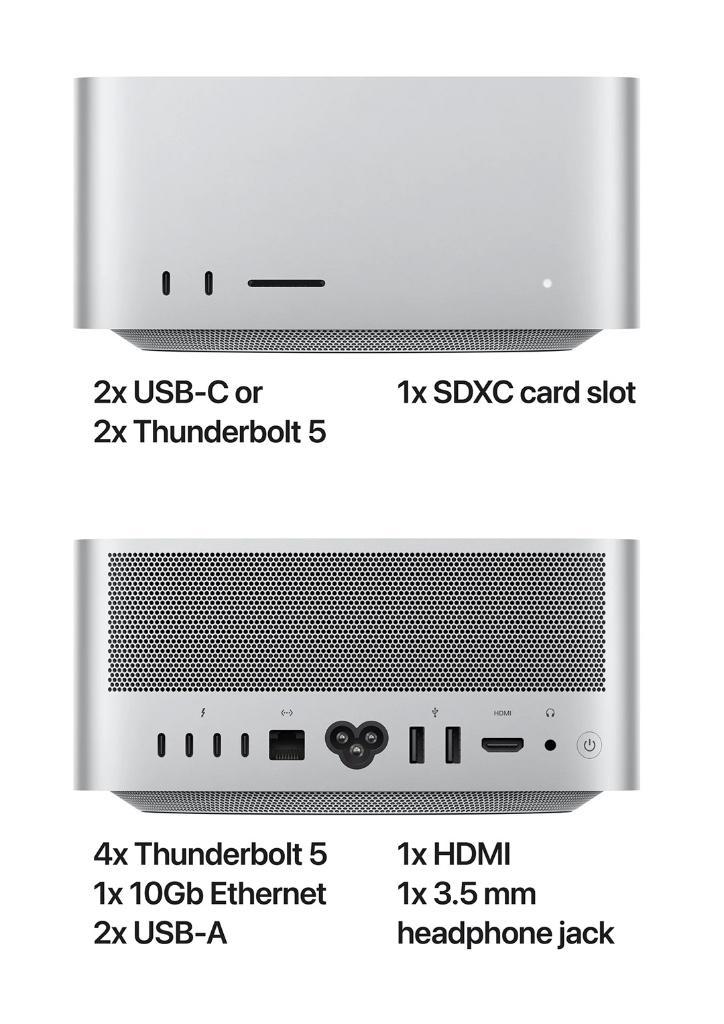 Mac Studio : Apple M1 Max-chip, Computers en Software, Apple Desktops, Zo goed als nieuw, Overige modellen, SSD, 4 Ghz of meer