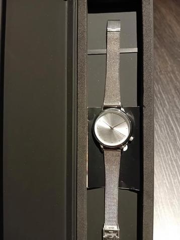 Komono uurwerk horloge NIEUW dames zilver kleur metaal