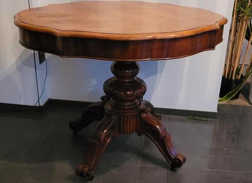 ovale Biedemeier tafel, Antiek en Kunst, Antiek | Meubels | Tafels, Ophalen