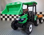 Kindertractor - 24 volt - met aanhanger - laad bak - RC, Kinderen en Baby's, Ophalen, Nieuw, Afstandsbediening