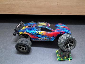Taxxas rustler 4X4 VXL, Autres marques, Voiture, Plus grand que 1:32, Comme neuf