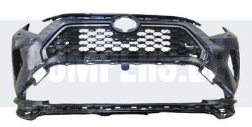 Bumper Toyota Rav4 V RAV 4 Hybrid Plug-In Facelift 21- 52411, Utilisé, 6 mois de garantie, Avant, Enlèvement ou Envoi