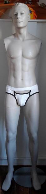 Boxer en maille SHEIN blanc taille L, Kleding | Heren, Ondergoed, Ophalen of Verzenden, Wit, Shein, Boxer