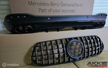 Mercedes GLE diffuser + panamericana grille GLE53 V167 beschikbaar voor biedingen