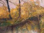 Schilderij M.VAN DEN BEMPT "Herfst"    30x40, Enlèvement ou Envoi