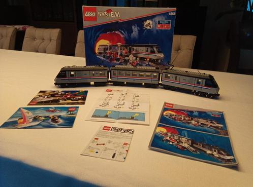 LEGO Train 9v 4558 Metroliner ZELDZAAM met doos, reclamefold, Kinderen en Baby's, Speelgoed | Duplo en Lego, Zo goed als nieuw
