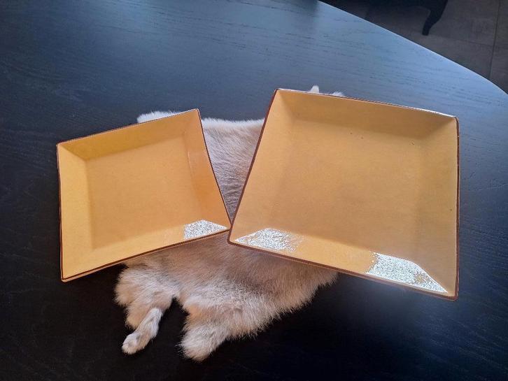 12 Assiettes neuves  grès émaillé creation artisanale., Maison & Meubles, Cuisine | Vaisselle, Neuf, Assiettes(s), Autres styles