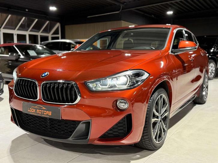BMW X2 1.5i AUTO sDrive18 PACK M 136cv GPS CUIR KEYLESS, Auto's, BMW, Bedrijf, Te koop, X2, ABS, Airbags, Airconditioning, Bluetooth