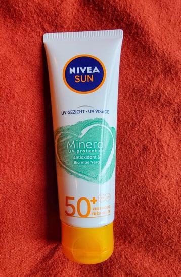 Zonnecrème Nivea UV Gezicht - Mineral beschikbaar voor biedingen