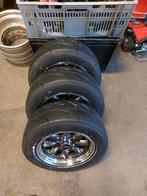 Classic mini 5.5x 12" velgen met AR1 banden + gecoat, Auto-onderdelen, Banden en Velgen, Ophalen of Verzenden, Nieuw, 12 inch