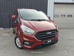 Ford Transit Custom 2.0 TDCi  L1H1 Limited mHEV *9 plaats*, Autos, Rouge, Achat, Entreprise, Boîte manuelle