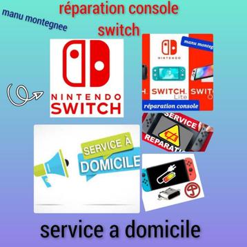 reparation console & joycon SWITCH ( possibilite DOMICILE )