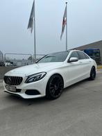 Mercedes C350e hybride 2015 Full optie Blanco gekeurd!, Auto's, Automaat, 1998 cc, Wit, Leder