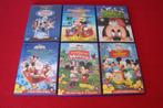 6 dvd's disney mickey mouse, Ophalen of Verzenden, Tekenfilm