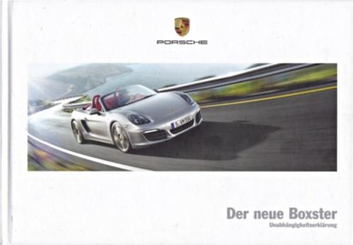 Brochure Porsche Boxster 11-2011 DUITSLAND, Livres, Autos | Brochures & Magazines, Neuf, Porsche, Enlèvement ou Envoi