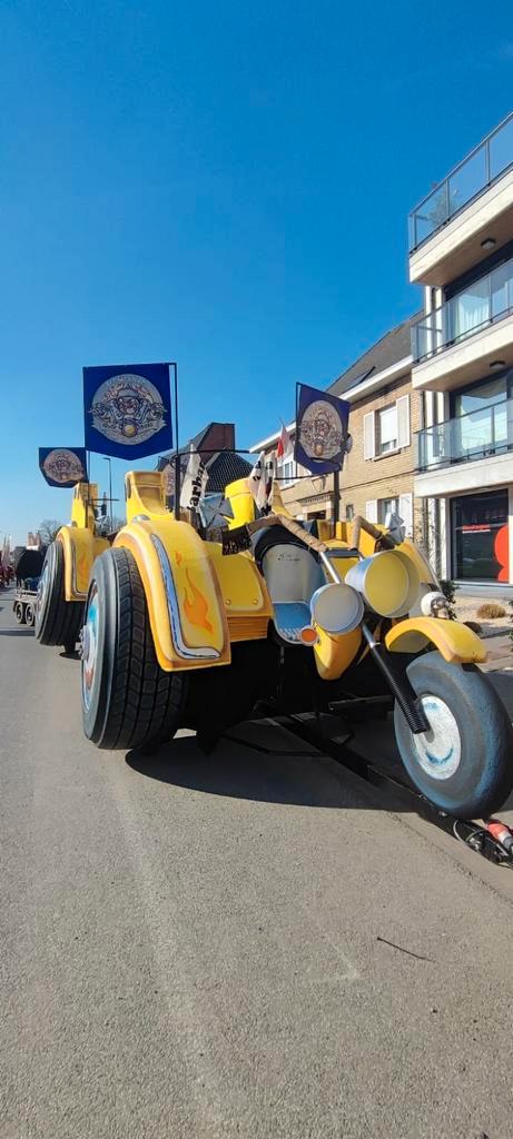 Carnavalswagen trikes, Hobby en Vrije tijd, Feestartikelen, Nieuw, Overige typen, Ophalen
