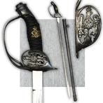 🚨Pruisisch officierszwaard M1889 Steel WW1 Original, Verzenden, Landmacht, Zwaard of Sabel