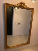 Grote spiegel met goude sierlijst 120x185, Huis en Inrichting, Woonaccessoires | Spiegels, 150 tot 200 cm, Rechthoekig, Zo goed als nieuw