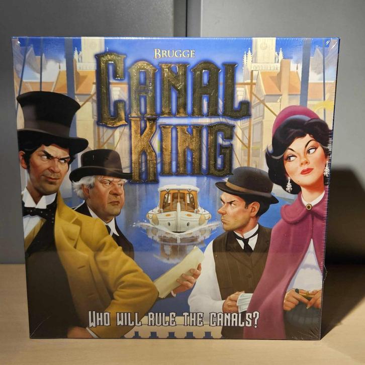 Canal King Brugge, Hobby en Vrije tijd, Gezelschapsspellen | Bordspellen, Nieuw, Ophalen of Verzenden