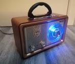 Leuke FM/AM draagbare Bluetooth Retro radio, Ophalen of Verzenden, Zo goed als nieuw, Radio