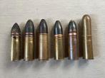 wo1 - Duitse & Franse 37mm patronen - LEEG, Verzamelen, Ophalen of Verzenden, Landmacht, Hulzen of Bodemvondsten