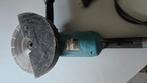 Makita haakse slijper, Ophalen of Verzenden, Gebruikt, 1000 watt of meer, Haakse handslijpmachine