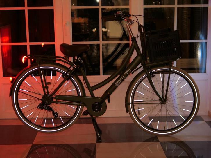 Prachtige groene fiets, Fietsen en Brommers, Fietsen | Dames | Damesfietsen, Gebruikt, Overige merken, Versnellingen, Ophalen