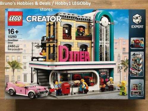 LEGO 10260 Downtown Diner Modulair gebouw NIEUW VERZEGELD, Kinderen en Baby's, Speelgoed | Duplo en Lego, Nieuw, Lego, Complete set