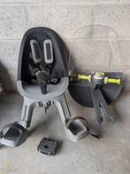 Fietsstoeltje voorzitje Qibbel Air Sprakling Silver, Fietsen en Brommers, Ophalen, Zo goed als nieuw, Qibbel, Voorzitje