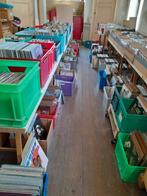 Très belle collection de vinyles 33 et 45T. (+/- 10.000), Ophalen