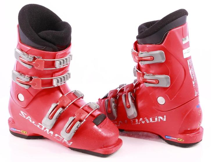 31 32 EU kinder skischoenen SALOMON PERFORMA T4, Sport en Fitness, Skiën en Langlaufen, Gebruikt, Schoenen, Ski, Salomon, Carve