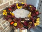 Herfstkrans 50 cm, Huis en Inrichting, Woonaccessoires | Kransen, Ophalen of Verzenden, Nieuw