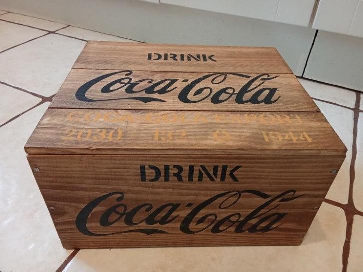 Caisse style US WW2 : COCA - COLA, Verzamelen, Militaria | Tweede Wereldoorlog, Verzenden