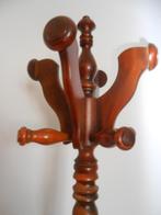Staande kapstok in massief  bruin hout, Huis en Inrichting, Ophalen, Zo goed als nieuw, Hout, Staande kapstok