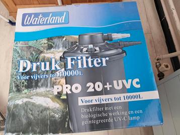Drukfilter Pro 20 +UVC Waterland, Enlèvement, Neuf, Filtre de bassin