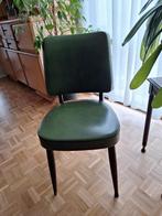 Vintage stoelen groen / 5 stuks, Huis en Inrichting, Stoelen, Ophalen, Gebruikt, Vintage, jaren 70' 80'