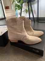 Enkellaarsjes beige, Kleding | Dames, Ophalen, Zo goed als nieuw, Beige