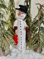 Kerst - FLAMANT - sneeuwman met hoge hoed - zgan, Ophalen of Verzenden, Zo goed als nieuw